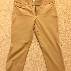 Banana republic Sloan Capri pants for women